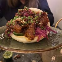 Crunchy no chicken bao bun   at Vegan Sushi Bar - Kinkerstraat in Amsterdam