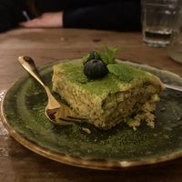 Matcha tiramisu   at Vegan Sushi Bar - Kinkerstraat in Amsterdam