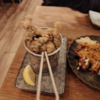 Crunchy wings at Vegan Sushi Bar - Kinkerstraat in Amsterdam