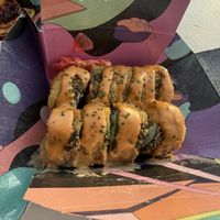 Chipotle crunch shrimp  at Vegan Sushi Bar in Amsterdam