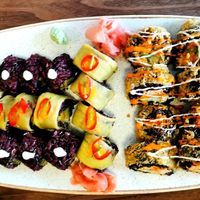 rolls at Vegan Sushi Bar - Kinkerstraat in Amsterdam