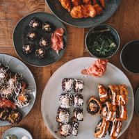 Dinner for two  at Vegan Sushi Bar - Kinkerstraat in Amsterdam