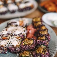 Vegan roll at Vegan Sushi Bar - Kinkerstraat in Amsterdam