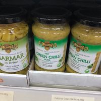 Chillis and chutneys at Reena Food Store in Rochester