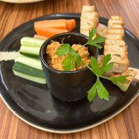 Hummus   at Avocadisimo in Gran Canaria