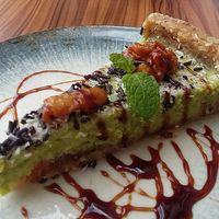 Avocado cake at Avocadisimo in Gran Canaria