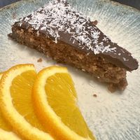Sacher Cake  at Avocadisimo in Gran Canaria