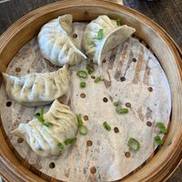 Vegan dumplings - very good.   at Journey To The Dumpling in Elk Grove