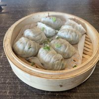 Vegan dumplings  at Journey To The Dumpling in Elk Grove