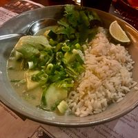Thai Green vegan Curry at Patrick Foley's in Ghent
