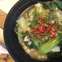 Garlic bok choy!  at Saigon Express in Hobart