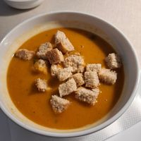 Soup of the day (small size) at Ananda in Novi Sad