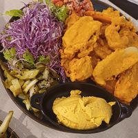 Pakora plate at Ananda in Novi Sad