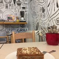 Apple cake  at Ananda in Novi Sad