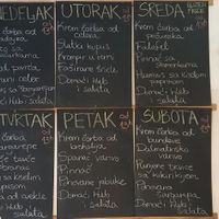 Daily menu at Ananda in Novi Sad