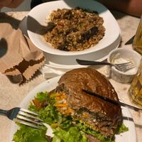 Risoto y Burger  at samsara restaurant in Buzios