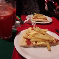 Pizza de batata at samsara restaurant in Buzios