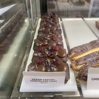 Vegan cake at Oasis in Murrumbeena