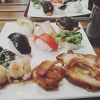 Shojin Sushi at Restaurant Karin in the Bookstore 本屋の中のレストラン 香凛 in Himeji