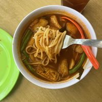 Vegan Curry noodles   at Vegetarian Stall - 118 Food Court in Langkawi