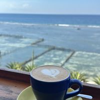 Hafermilch Cappuccino  at The Chill in Penida Island