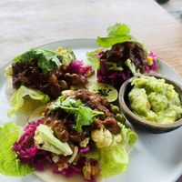 Cauliflower tacos  at The Chill in Penida Island