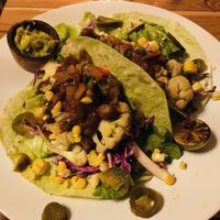 Cauliflower tacos at The Chill in Penida Island