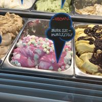 Vegan marshmallow ice cream 😍 at Gelateria Ice Ice Baby in Stuttgart