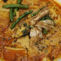 Laksa at Vegeren 绿巨人 in Johor Bahru