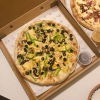 Pizza vegana at Oh My Pizza! - Sucre in Santiago