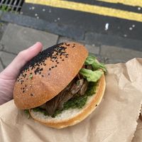 Vegan roll at Söderberg - Morningside in Edinburgh