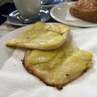 Potato focacciaa  at Mus Caffè in Rome