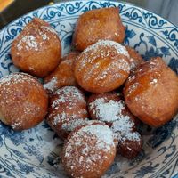 Fried donuts at Maynard in Montreal