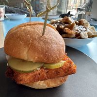 Amazing burger   at Maynard in Montreal