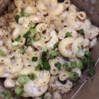 Vegan Mac n cheese   at Maynard in Montreal