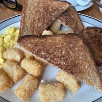 This literally is how much JUST egg was one the plate when served.   at Maynard in Montreal