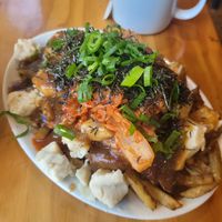 Kimchi poutine (small) at Maynard in Montreal