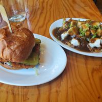 Nashville hot and poutine at Maynard in Montreal