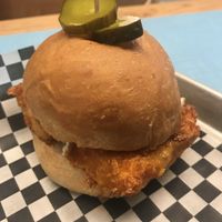 Nashville burger at Maynard in Montreal