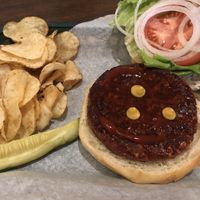 Beyond burger was decent . at Green House Café in Traverse City