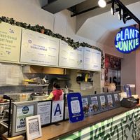 Order counter   at Plant Junkie W52 in New York City