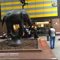 outside Urban Space food court. at Plant Junkie W52 in New York City