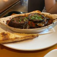 Eggplant lasagna  at One World in Peoria