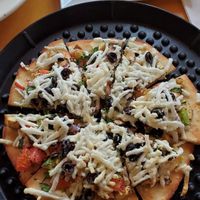 Vegan Breakfast Pizza at One World in Peoria