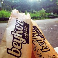 Nice vegan food with kind owner of the shop! at Beykoz in Brussels