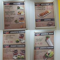 The whole meny at Beykoz in Brussels