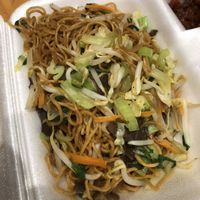 Hk noodle$4 at Travelers Palm Vegetarian in Central Singapore