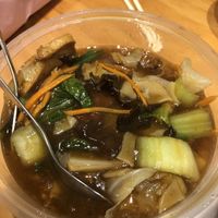 Hor fun$4 at Travelers Palm Vegetarian in Central Singapore
