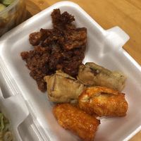 Assorted deep fried $2.5 at Travelers Palm Vegetarian in Central Singapore