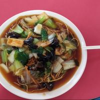 Mixed Sheng Mian $3 at Travelers Palm Vegetarian in Central Singapore